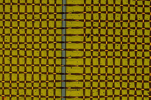 太阳能网板检查金相显微镜10倍物镜下观察
